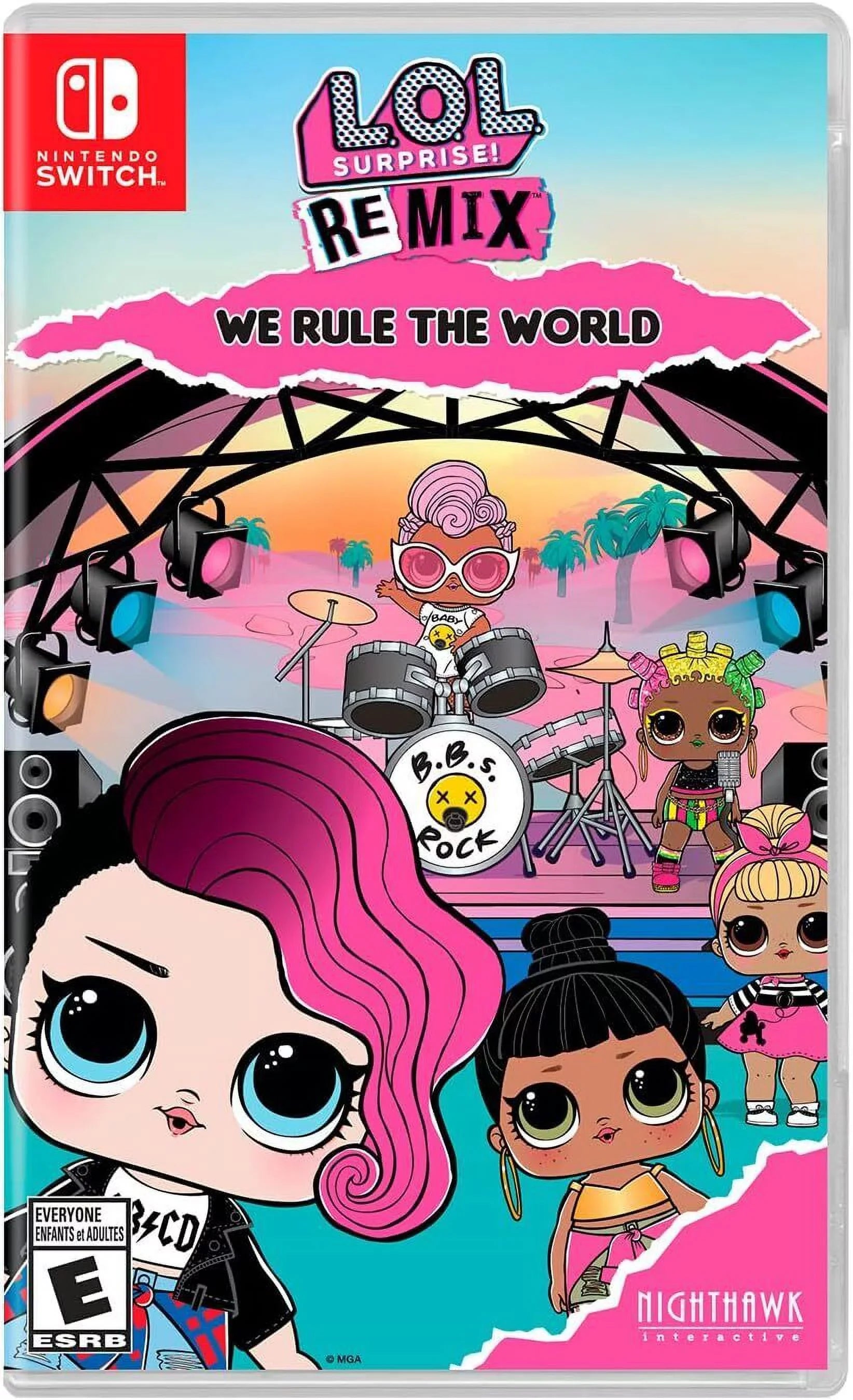 L.O.L. Surprise! Remix: We Rule The World - Nintendo Switch [Nighthawk Kids] NEW