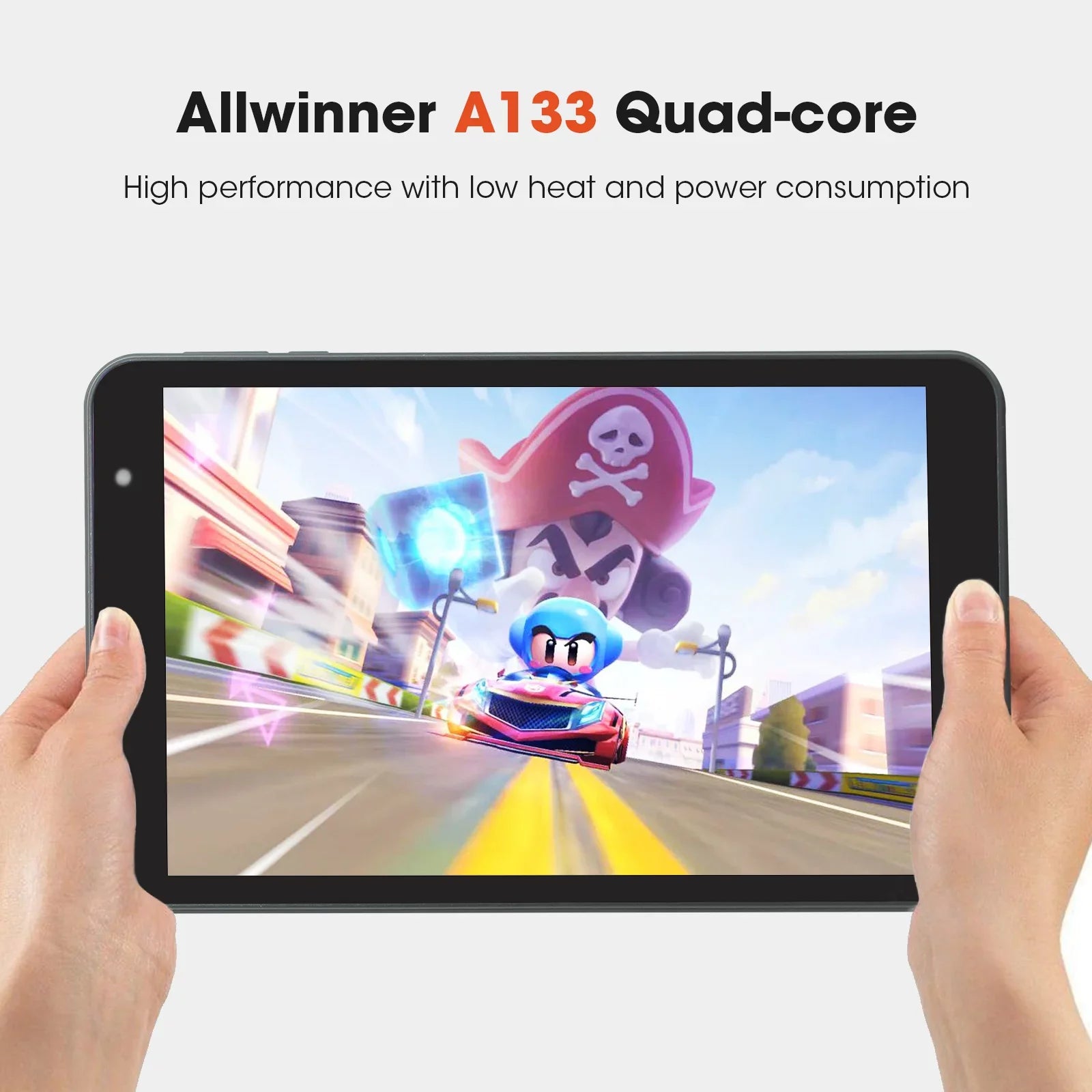 weelikeit Tablet 8 inch Android 13 Tablets with WiFi, Quad- Processor Tablet PC with 4(3+1)GB RAM 32GB ROM, 1280x800 IPS Display, Dual Camera, Bluetooth5.0(Black) - Exclusive Design