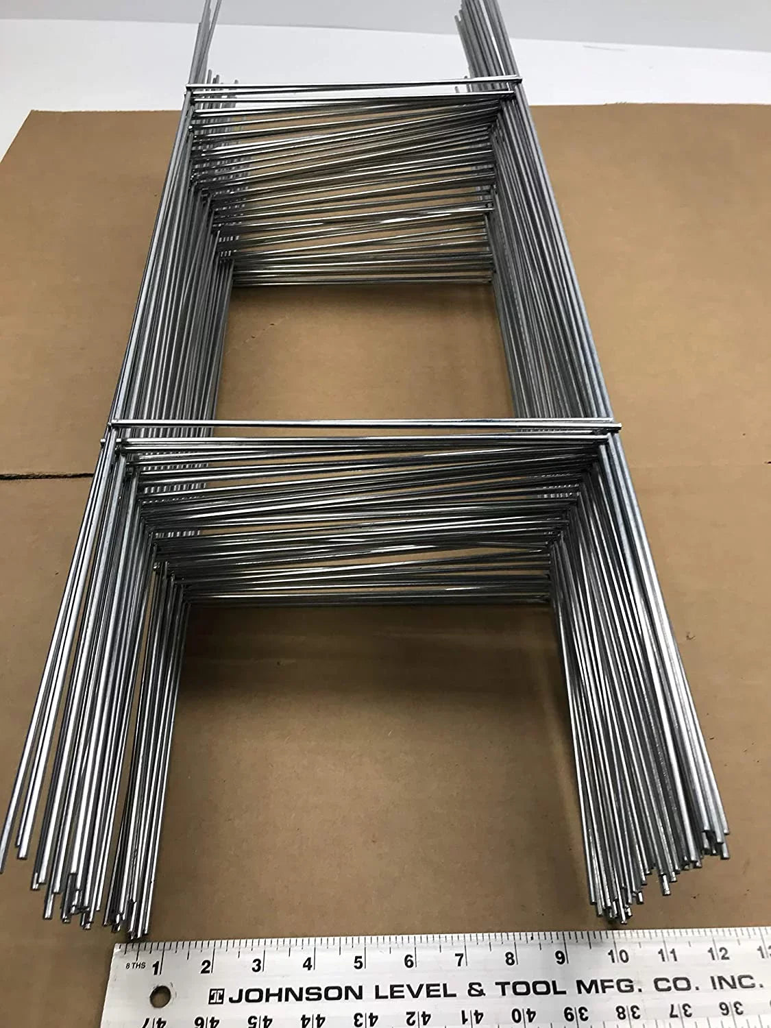 50 Metal Wire Stake 10 x 30 Inch x 9 Gauge Galvanized Wire Double H-Frame Sign Holder, Signs Stake 30'' Tall and 10'' Wide use with 4mm or 5mm Corrugated Signs, Ship Same Day (Pkg50Stake30)