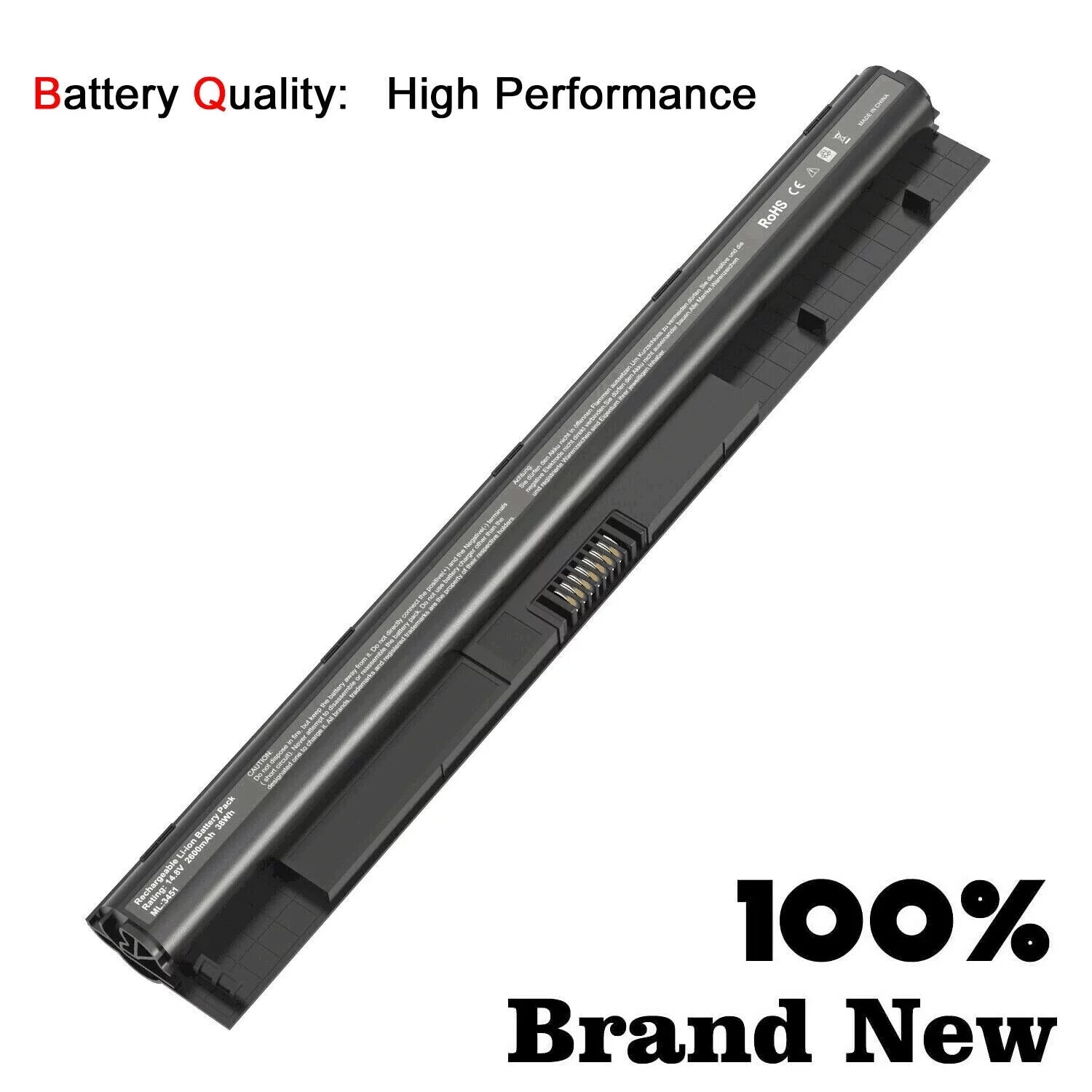 Stylish 40WH M5Y1K 2 Batteries 14.8V for Inspiron 14 15 17 5000 3000 Series US