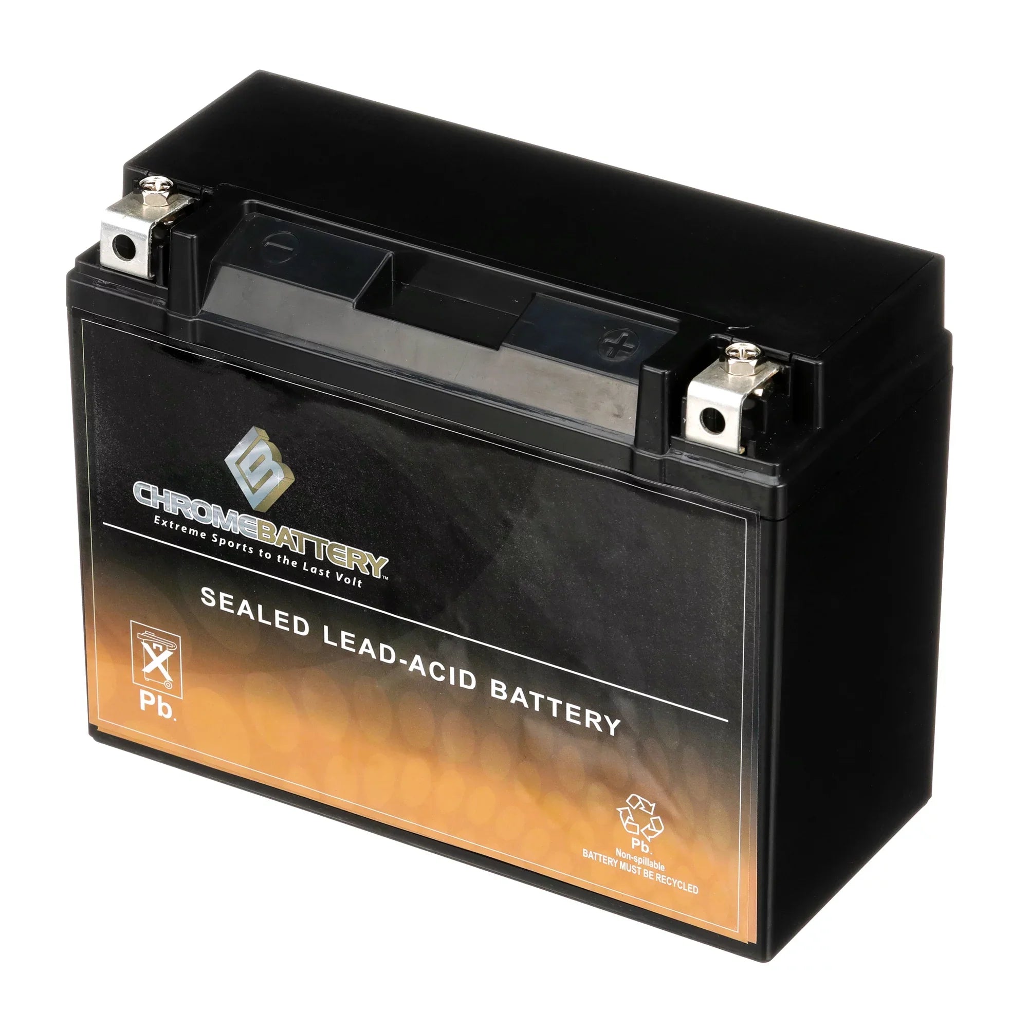 Chrome Battery Y50-n18l-a3 (50-n18l-a3 12 Volt,20 Ah, 260 Cca) Utv Battery for Arctic Cat 650cc Prowler 650 2008 - Exclusive Design