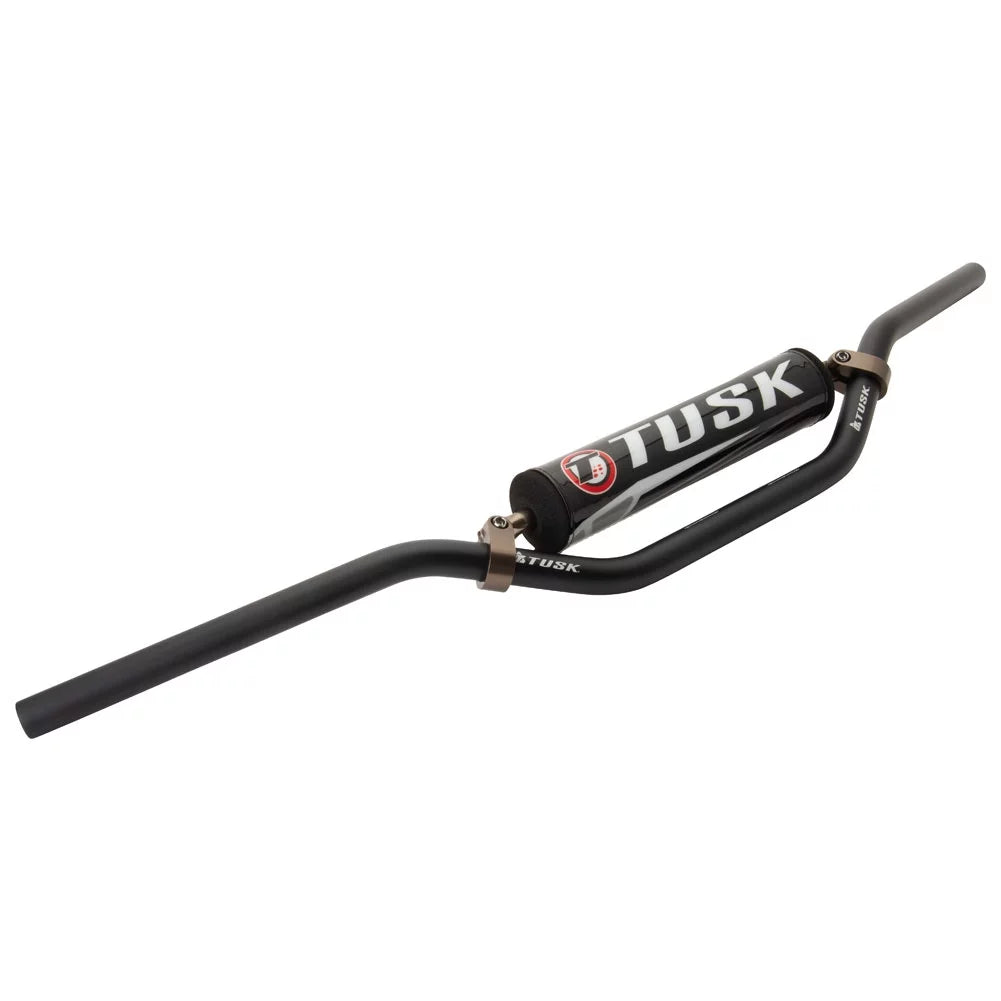 Stylish Tusk T-10 Aluminum 7/8" Handlebar KX Mini Bend Black For LEM LX3 2000