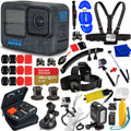 GoPro HERO12 Black CHDHX-121-CN - 20PC 128GB Accessory Bundle - Exclusive Design