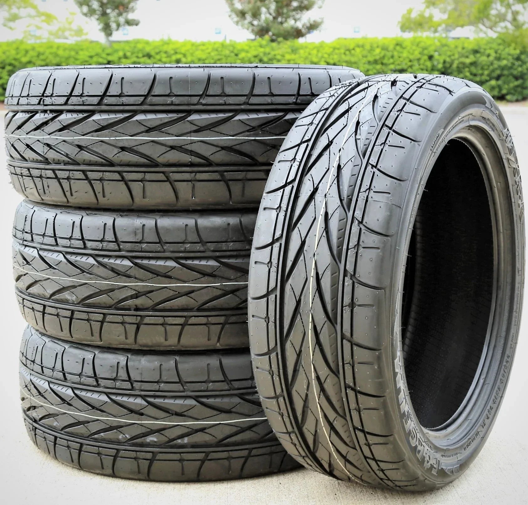 Set of 4 (FOUR) Forceum Hexa-R 225/45R18 ZR 95Y XL A/S High Performance Tires Fits: 2011-15 Chevrolet Cruze LTZ, 2012 Toyota Camry XLE