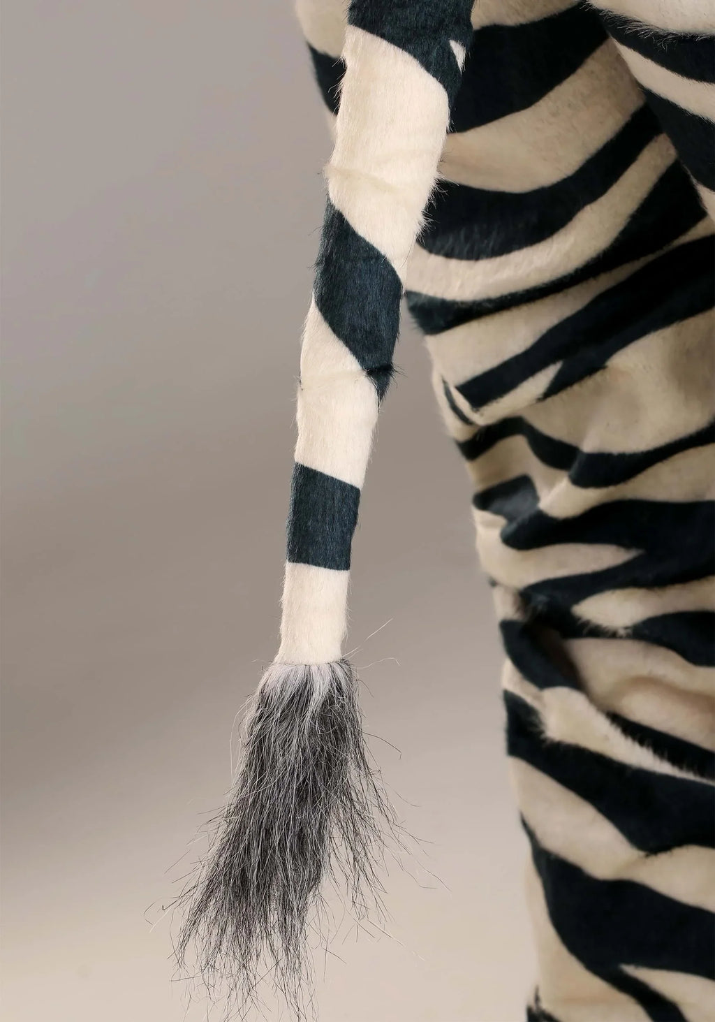 Adult Zebra Suit with Mouth Mover Mask - Exclusive Design