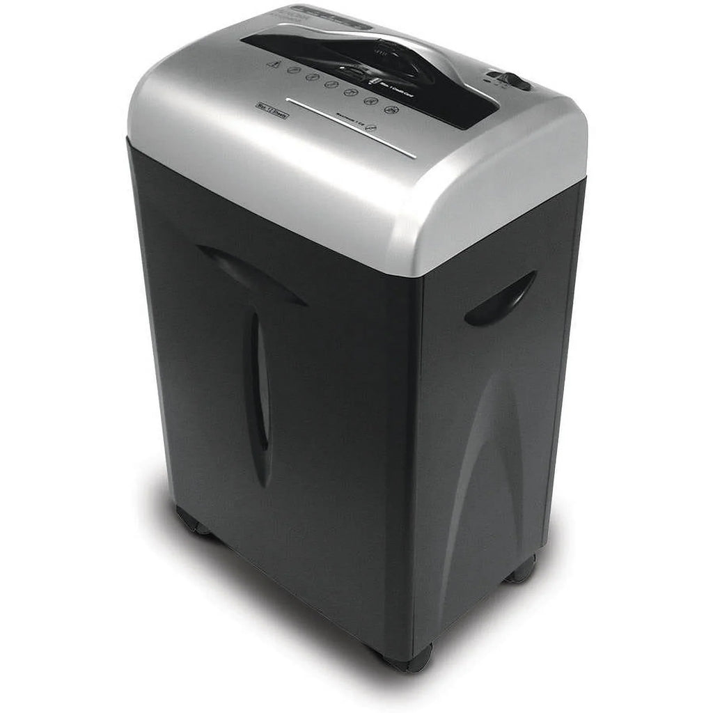 Aurora GB 12-Sheet Cross-Cut ShredSafe Paper, CD and Credit-Card Shredder with Pull-Out Wastebasket - Exclusive Design