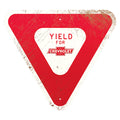 Chevrolet Yield Thick Aluminum Sign - Exclusive Design