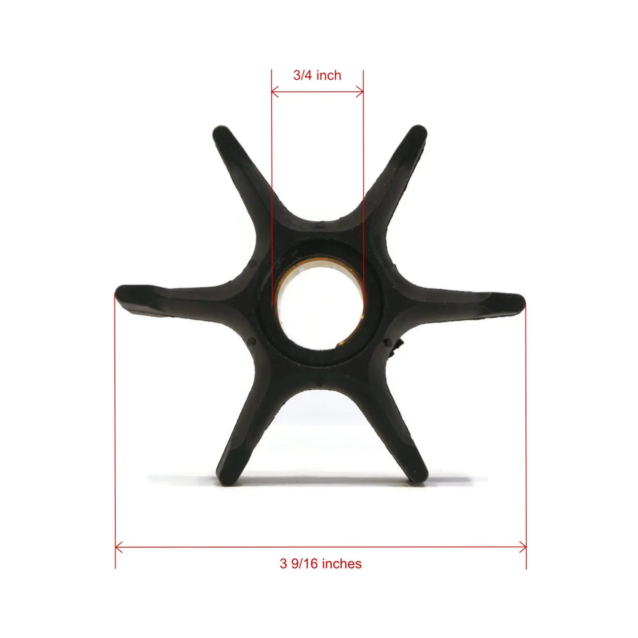 Stylish The ROP Shop | Water Pump Impeller Kit For 1987 Evinrude 60 E60TLCUC Outboard, 15" Transom