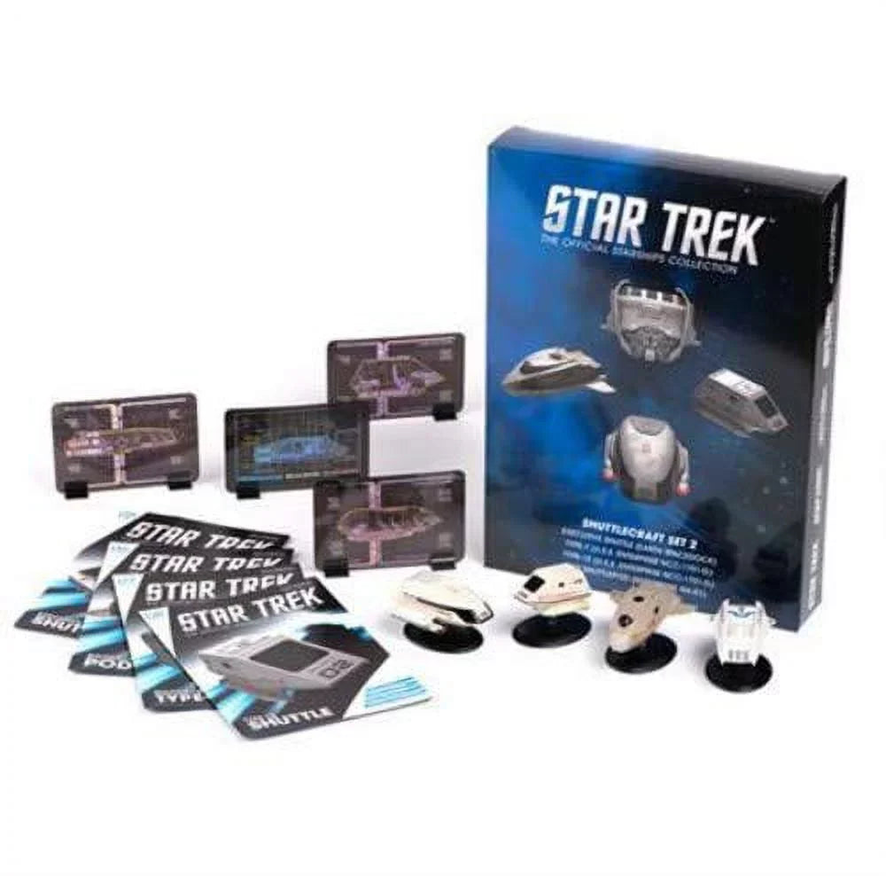 Stylish STDC705 Shuttle Set 2 Model Die Cast Ship Eaglemoss Star Trek