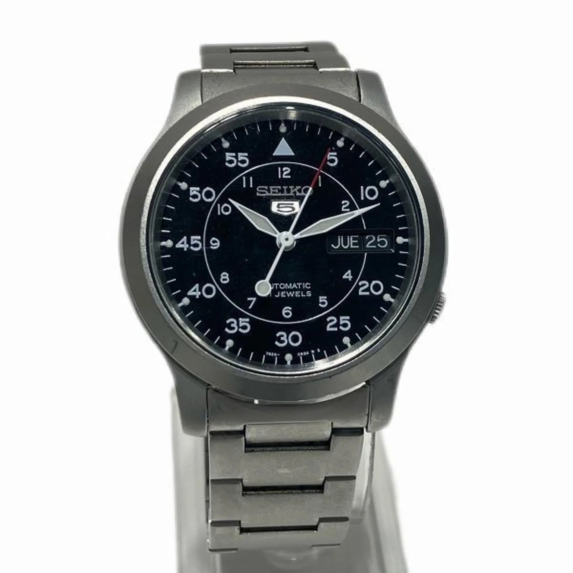 Pre-Owned Seiko Seiko5 7S26-02J0 Automatic 21 JEWELS Watch Men's (Good)