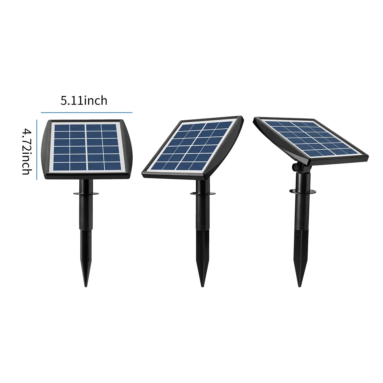 Htovila 2W -in Solar Pump with 8.2ft 2 Air Bubble Stones Fish Oxygenator Aquarium Aerator Air Pump Fishing Aerator for Garden Fish Pool Pond