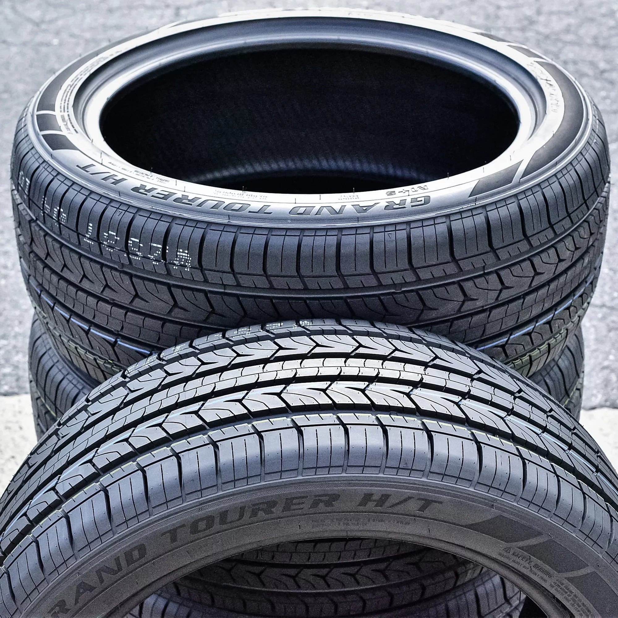 Set of 4 (FOUR) Joyroad Grand Tourer H/T 235/50R19 99V A/S All Season Tires Fits: 2018-19 Chevrolet Equinox Premier, 2020-23 Chevrolet Equinox LT - Exclusive Design