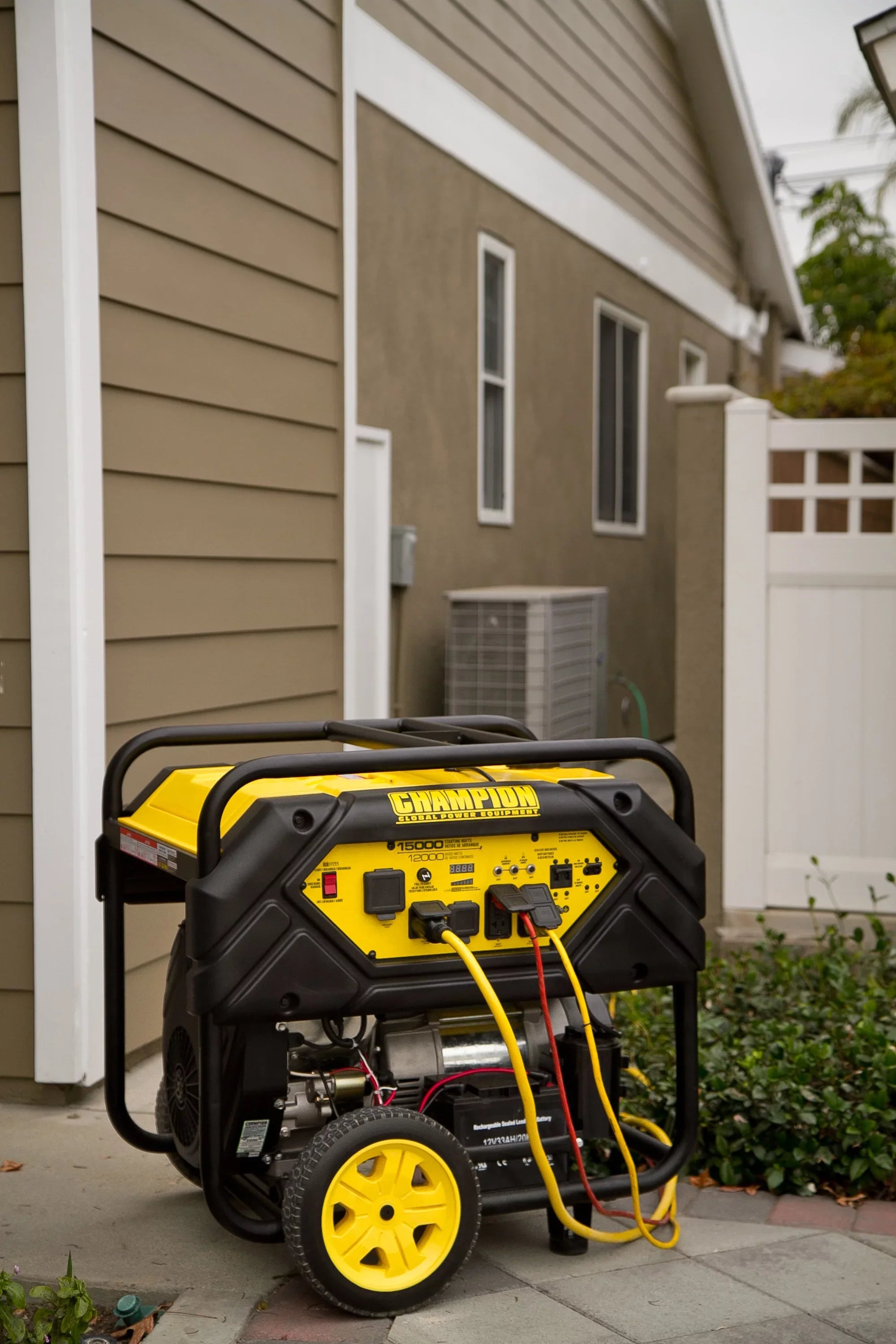 Champion Power Equipment 15,000/12,000 Watts Portable Generator with Electric Start and Lift Hook - Exclusive Design