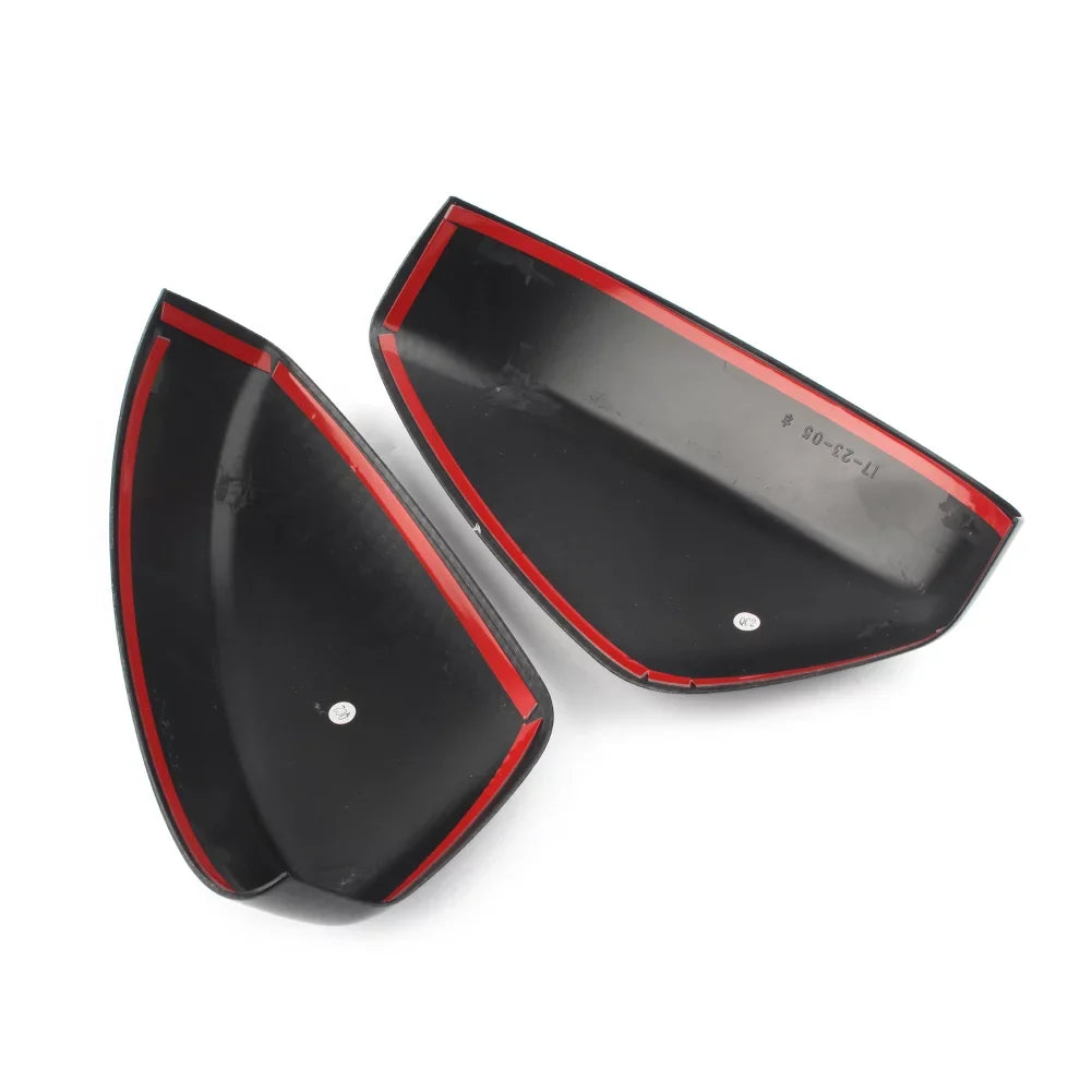 Stylish BFY Car Rearview Rear View Mirror Cover Trim For 2017 2018 2019 Mazda CX-5 ABS 2Pcs Carbon Fiber Styling