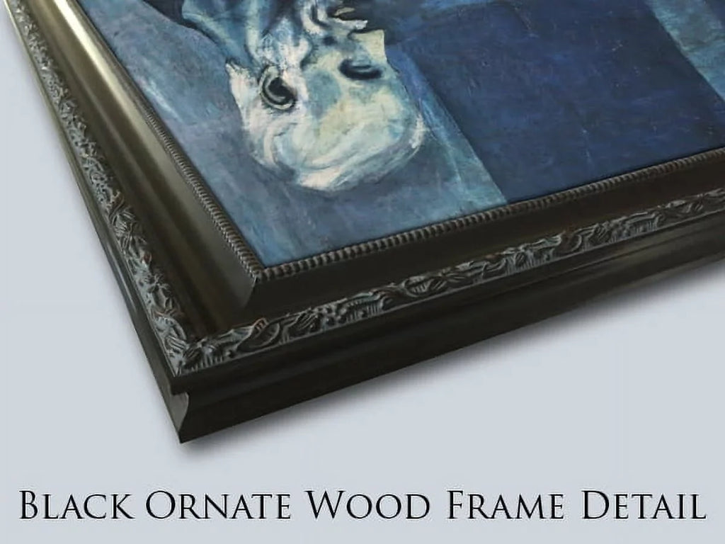 Stylish Albert Bierstadt 2x Matted 24x18 Black Ornate Framed Art Print 'The Rocky Mountains, Lander's Peak'