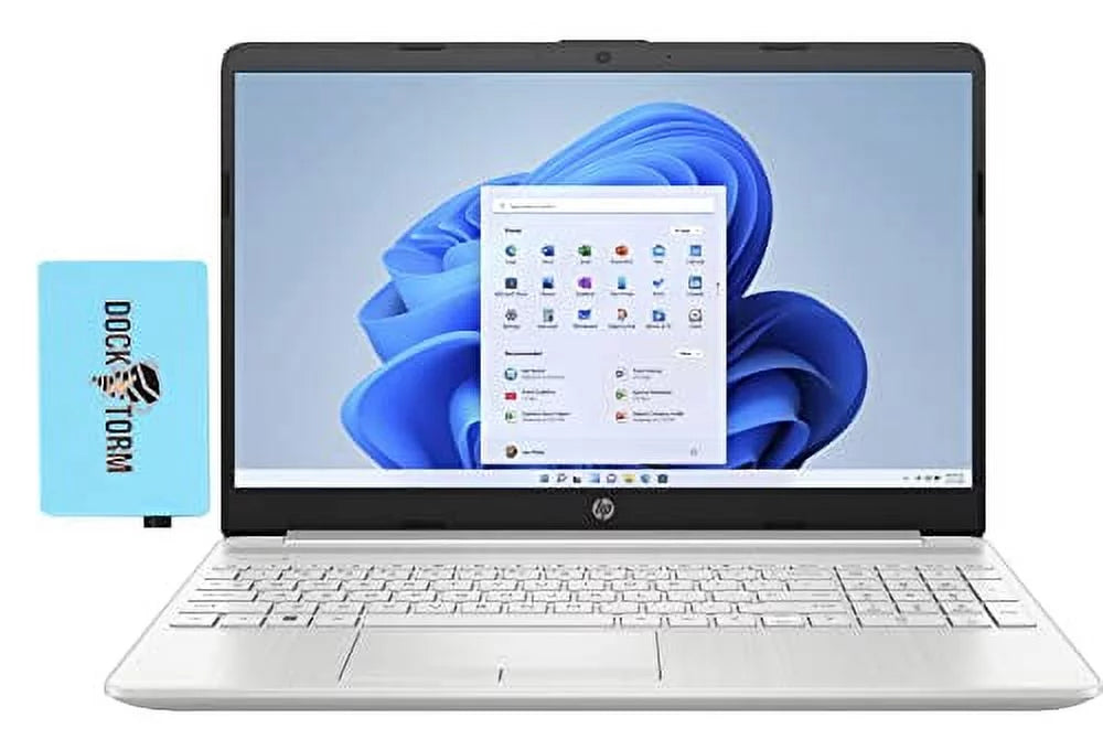 2023 High Performance Business Laptop 15.6" FHD IPS ( i5-1235U 10- up to 4.4 GHz, 16GB RAM, 256GB PCIe SSD, Iris Xe, Backlit KYB, FP, WiFi 6, BT 5.2, Webcam, Win11P) w/Dockztorm Hub