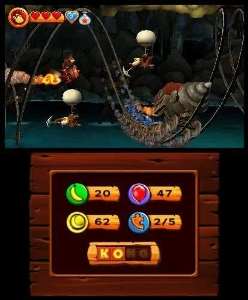 Donkey Kong Country Returns 3D - Nintendo 3DS [UAE World Edition] NEW - Exclusive Design