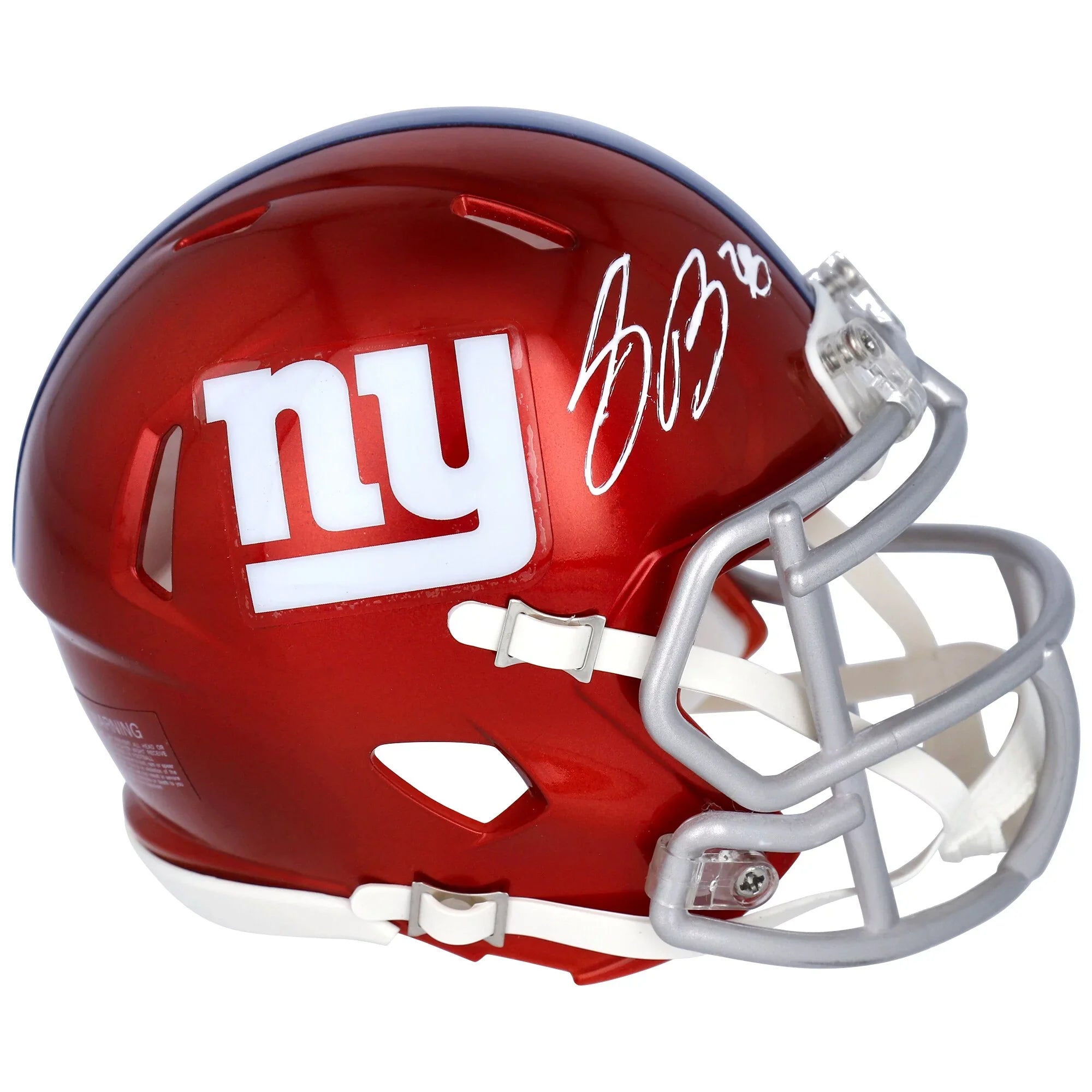 Stylish Saquon Barkley New York Giants Autographed Riddell Flash Speed Mini Helmet - Fanatics Authentic Certified