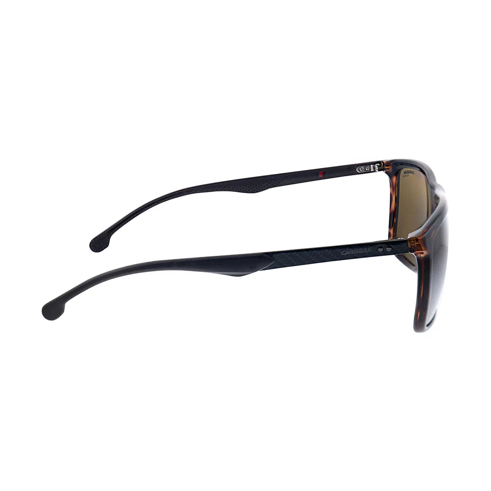 Carrera Polarized Bronze Rectangular Men's Sunglasses CARRERA 8032/S 0086/SP 57 - Exclusive Design