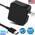 45W USB-C Charger Type C Laptop Adapter ADLX45YLC2D for Chromebook 100e