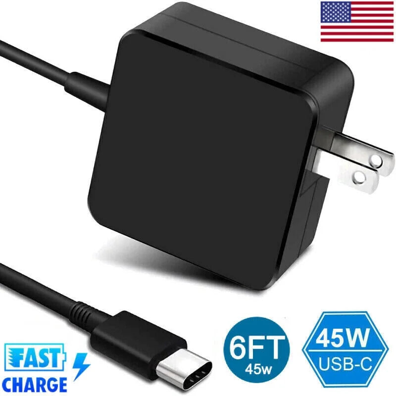 45W USB-C Charger Type C Laptop Adapter ADLX45YLC2D for Chromebook 100e