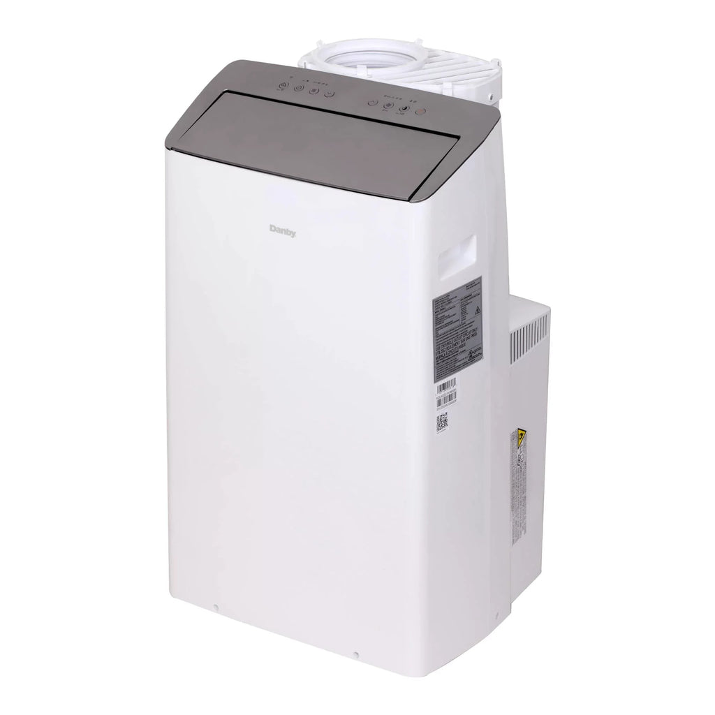 Stylish Restored Danby DPA120B9IWDBRF 14000 BTU (12000 SACC) 600 sq. ft. Inverter Portable AC in White * (Refurbished)