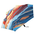 Boating Compact Folding Umbrella for Rain Windproof Travel Umbrella UPF 50+ Lightweight Packable Arc Size