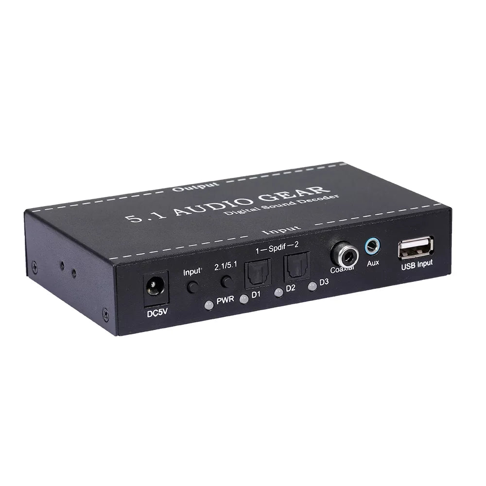 Apexeon Digital Audio Decoder,Dolby US 3.5mm Audio Output Sound Decoder Audio Output Support Dolby Converter 3.5mm Audio Decoder Audio Converter Audio Sound Decoder Audio Converter 3.5mm Ajcoflt - Exclusive Design