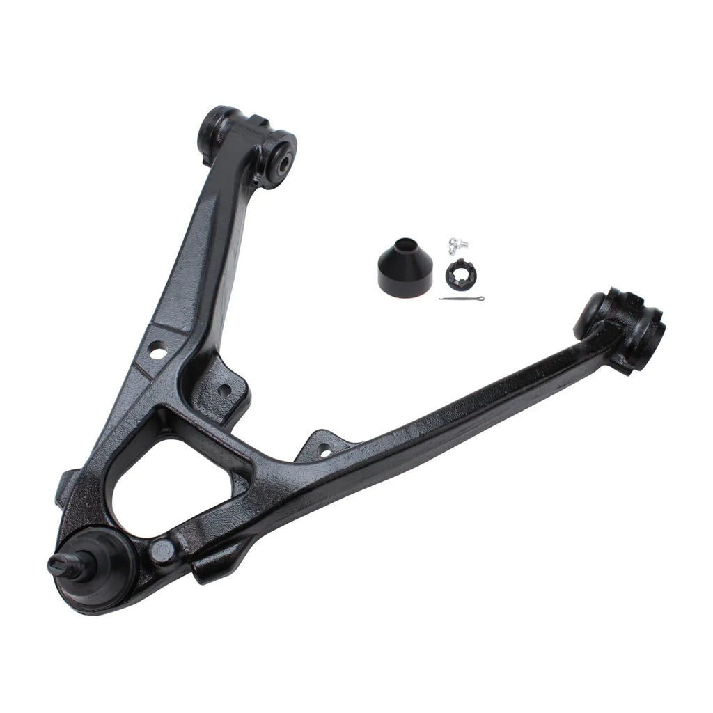 Detroit Axle - Front Lower Control Arms w/Ball Joints for Cadillac Escalade ESV EXT Chevy GMC Avalanche Silverado Sierra 1500 Tahoe Yukon, 2 Lower Control Arms & Ball Joints Pair Replacement - Exclusive Design