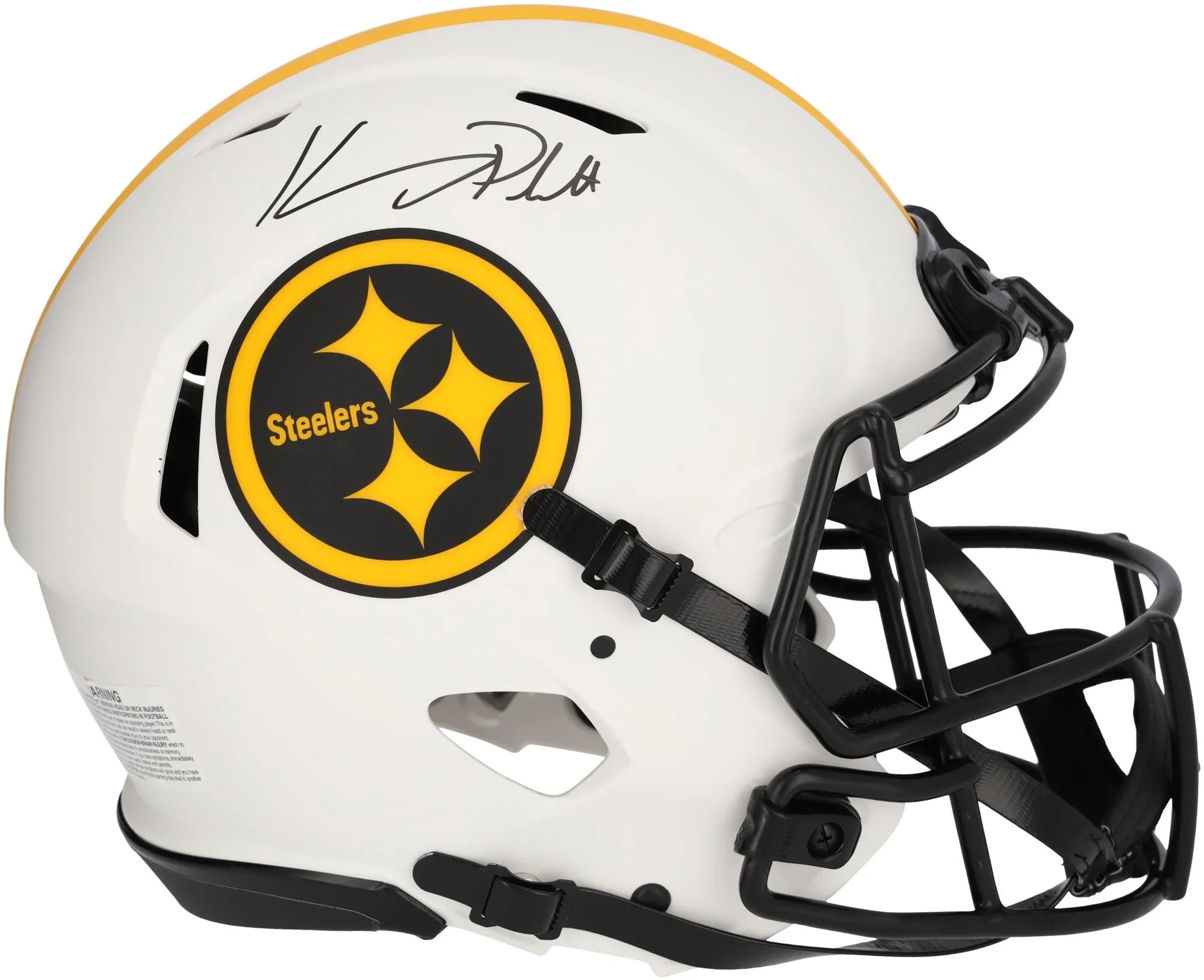 Kenny Pickett Pittsburgh Steelers Autographed Riddell Lunar Eclipse Speed Authentic Helmet - Fanatics Authentic Certified - Exclusive Design