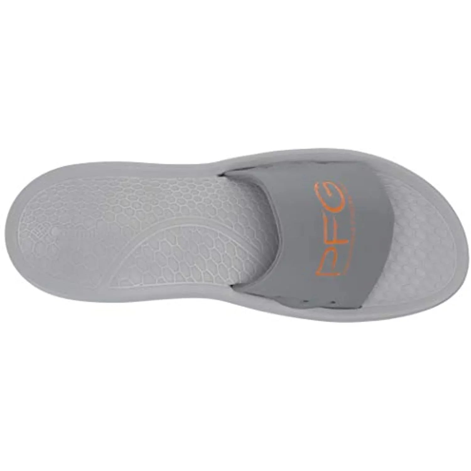 Columbia Men's Yachtrocker PFG Slide Sport Sandal, Ti Grey Steel/Lamp Orange, 9