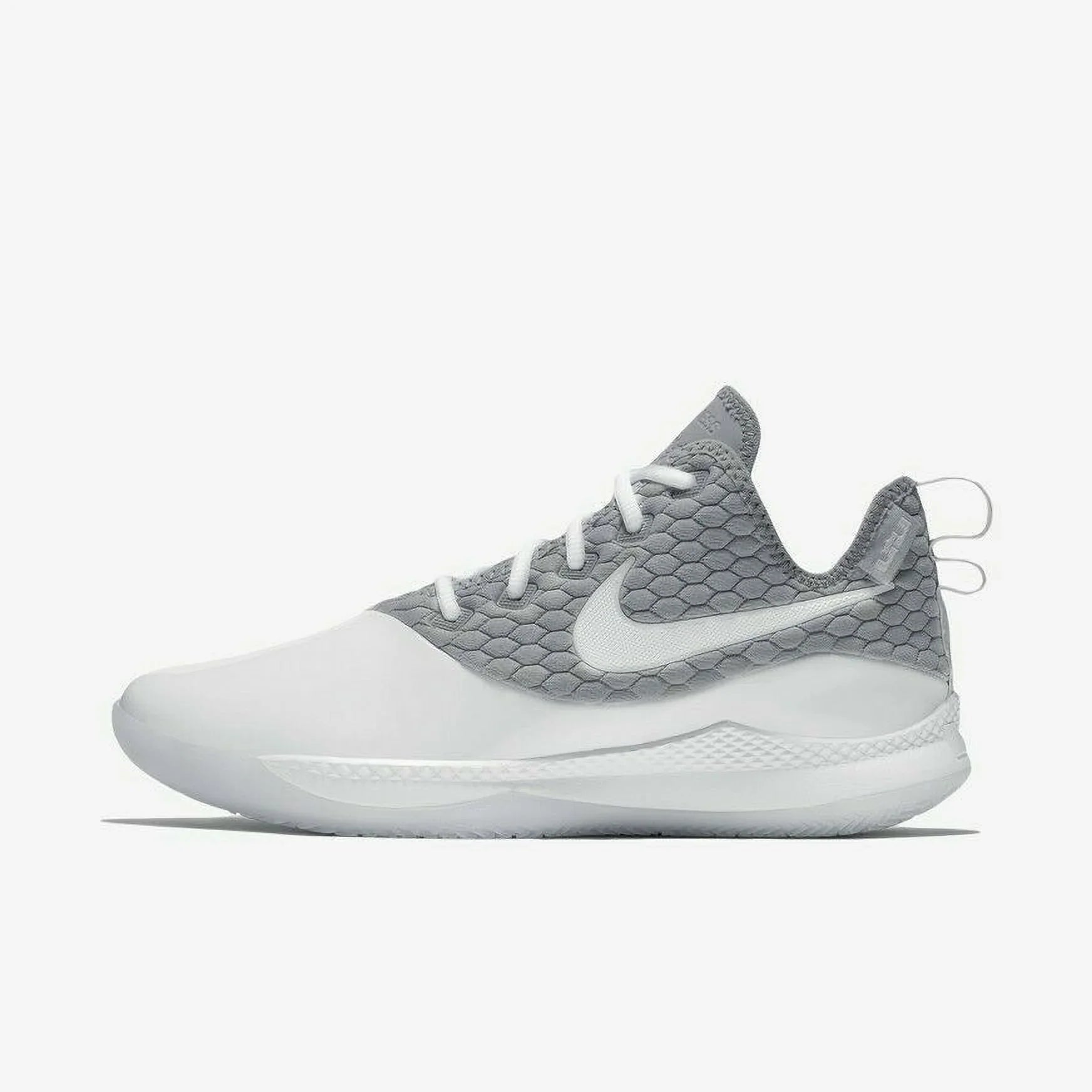 NIKE AIR LEBRON WITNESS III PREMIUM BASKETBALL TRAINER MEN SHOES WHITE SZ 7 NEW
