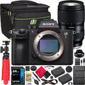 Sony a7R III Full Frame Mirrorless Camera Body ILCE-7RM3A/B Bundle with Tamron 28-75mm F2.8 Di III VXD G2 Lens A063 + Deco Gear Bag + Extra Battery & Dual Charger+ 64GB Card+ Tripod & Kit Accessories - Exclusive Design