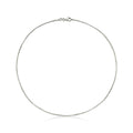 Ross-Simons Italian 1.5mm Sterling Silver Omega Necklace, Women's, Adult - Exclusive Design
