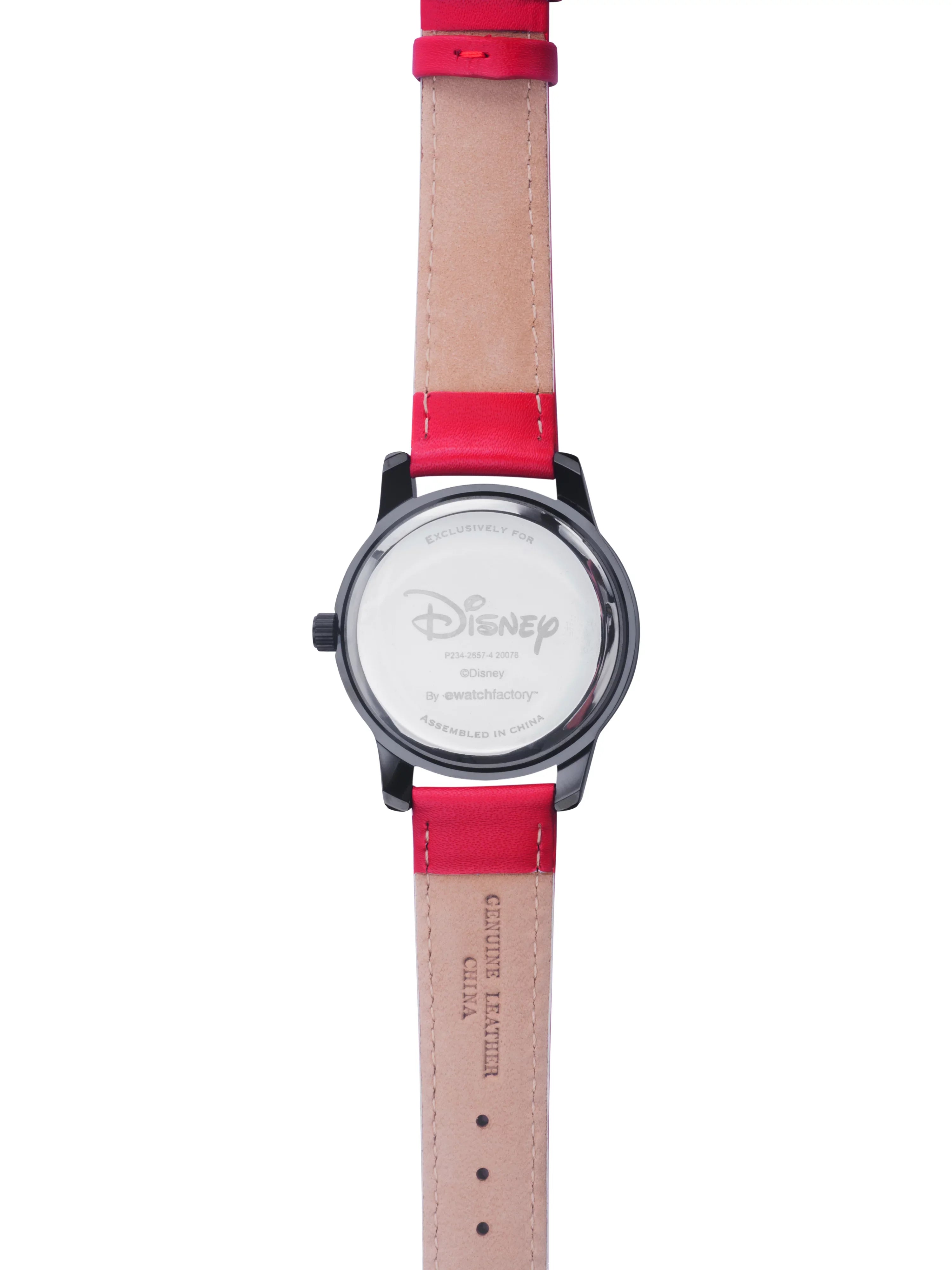 Stylish Disney Villains Cruella De Vil Women's Black Alloy Watch, 1-Pack