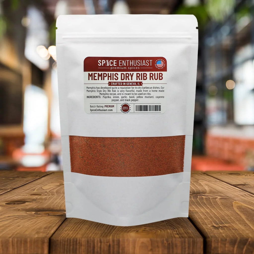 Stylish Spice Enthusiast Memphis Style Dry Rib Rub - 8 Oz
