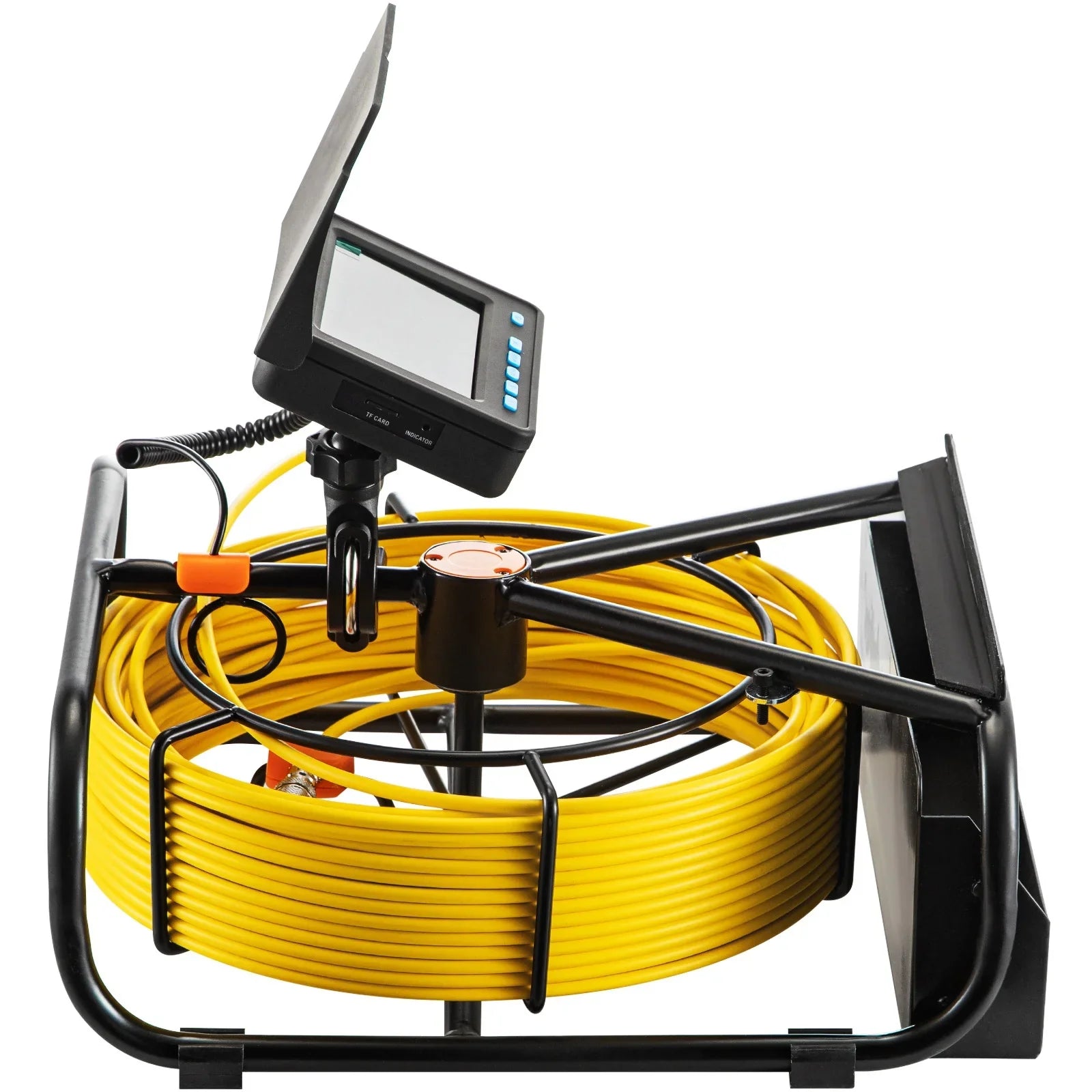 SKYSHALO Sewer Camera 164FT Cable Pipeline Inspection Camera 4.3 Inch TFT LCD Monitor Pipe Camera Screen Waterproof IP68 Duct Inspection Camera with 6PCS LEDs 8500MAH Lithium Battery, DVR Function - Exclusive Design