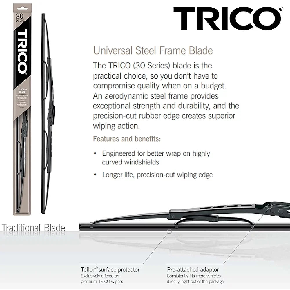 2020 Cadillac XT4 Wiper Blades (Set of 3) w/Rear Wiper - Exclusive Design