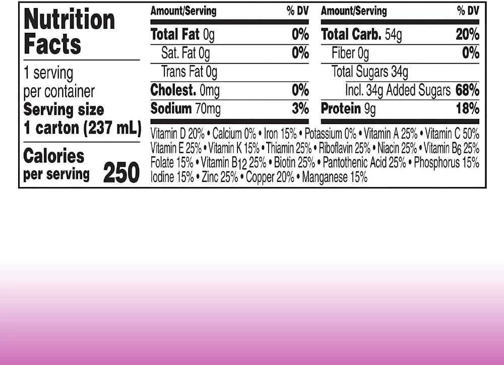 Boost Breeze Nutritional Drink Wild Berry, 8 ounce Carton, 24 Count - Exclusive Design