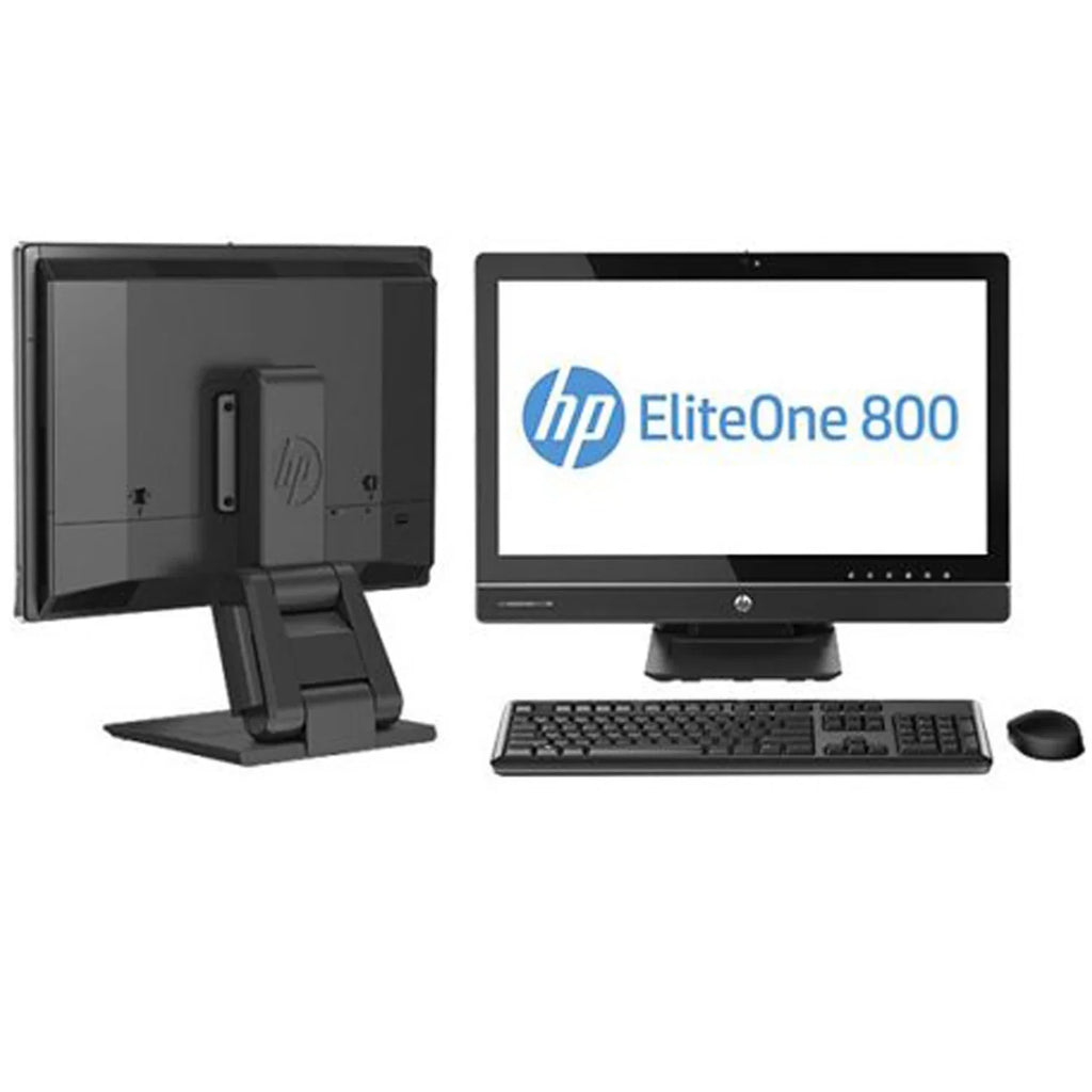 EliteOne 800 G1 All In One Computer, 23" HD Display, I5-4590s 3.7 GHz max CPU, 16GB DDR3 RAM, 512GB SSD, DVD, USB 3.0, WiFi, Displayport, Windows 10 Home