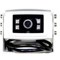 Stylish BOYO VTB301MA White Marine Bracket Camera with Built-in Mic and Night Vision