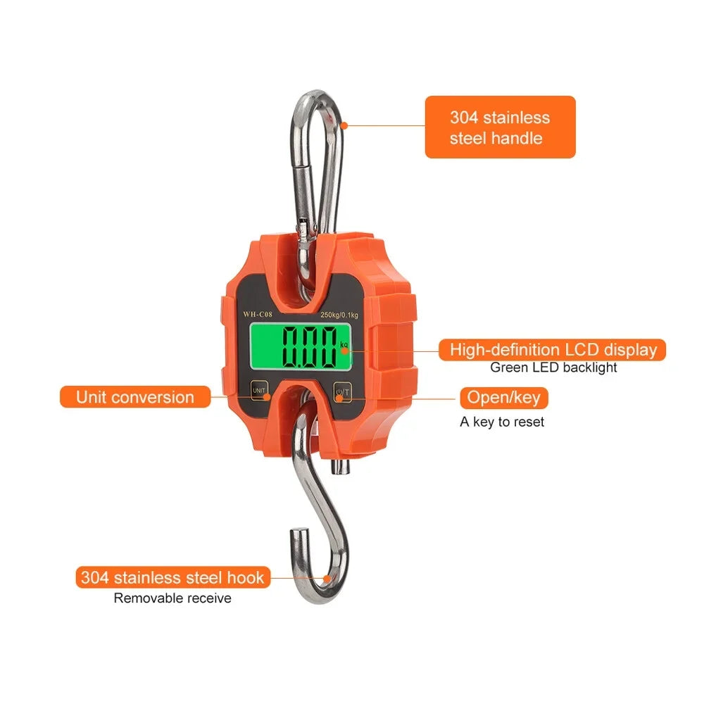 Dazzduo Electronic Weigher,Scale LCD Display Hand Scale LCD LCD Display lb Display lb Catty Scale One-Key Switch Items Catty One-Key Switch Switch Items Outdoor Portable Hand Scale lb Catty One-Key - Exclusive Design