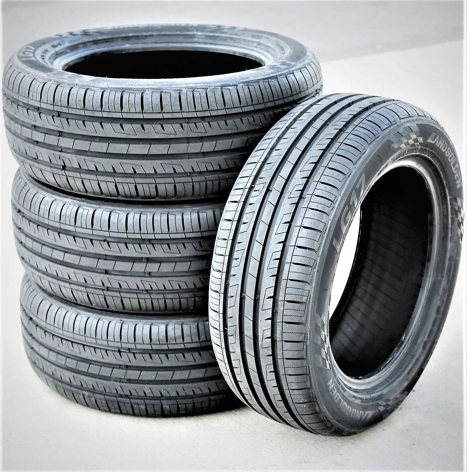 Landgolden LG17 195/55R15 85V Performance Tire Fits: 2007-08 Honda Fit Sport, 1999-2000 Honda Civic Si