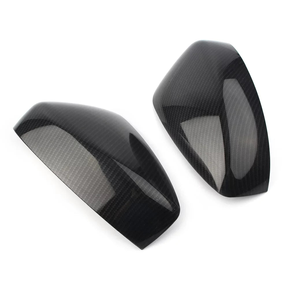 Stylish BFY Car Rearview Rear View Mirror Cover Trim For 2017 2018 2019 Mazda CX-5 ABS 2Pcs Carbon Fiber Styling