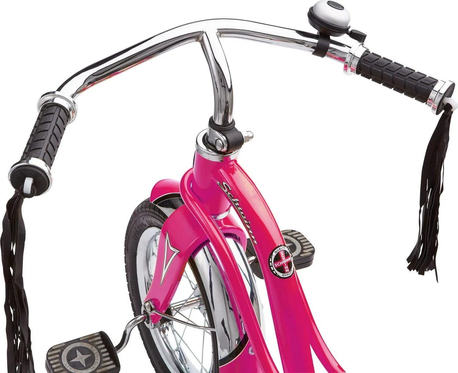 Schwinn Roadster Classic Tricycle, 12 in. Front Wheel, Ages 2 - 4, Pink - Exclusive Design