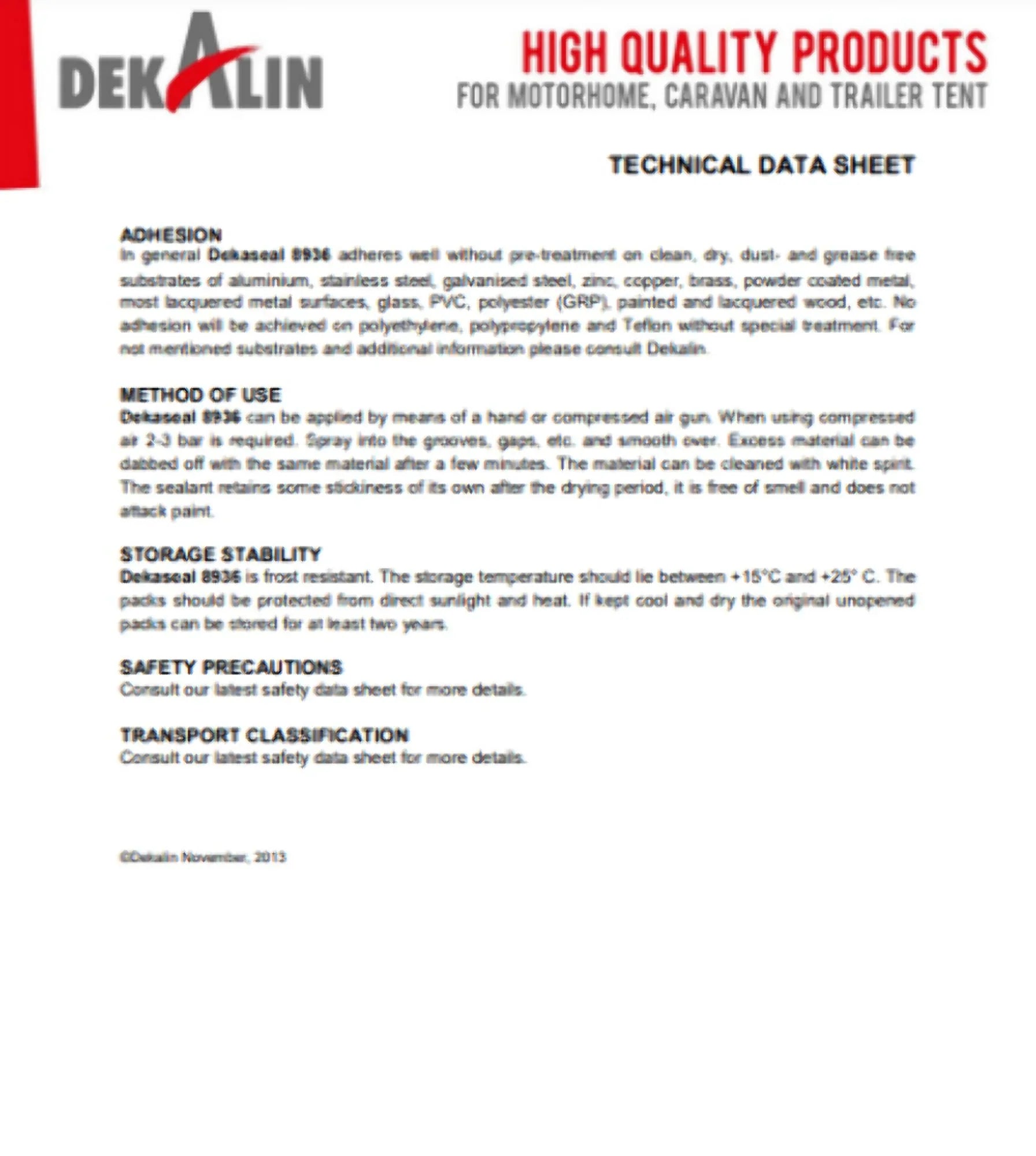 Stylish DEKALIN Dekaseal 8936 2 Pack 310ml Cartridge Plastic-Elastic Black Sealant / Adhesive