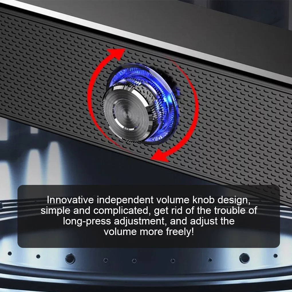 Powerful Home Theater TV Sound Bar Speaker Wired Wireless Surround Soundbar For PC TV Outdoor Speakers Remote 350T - Exclusive Design