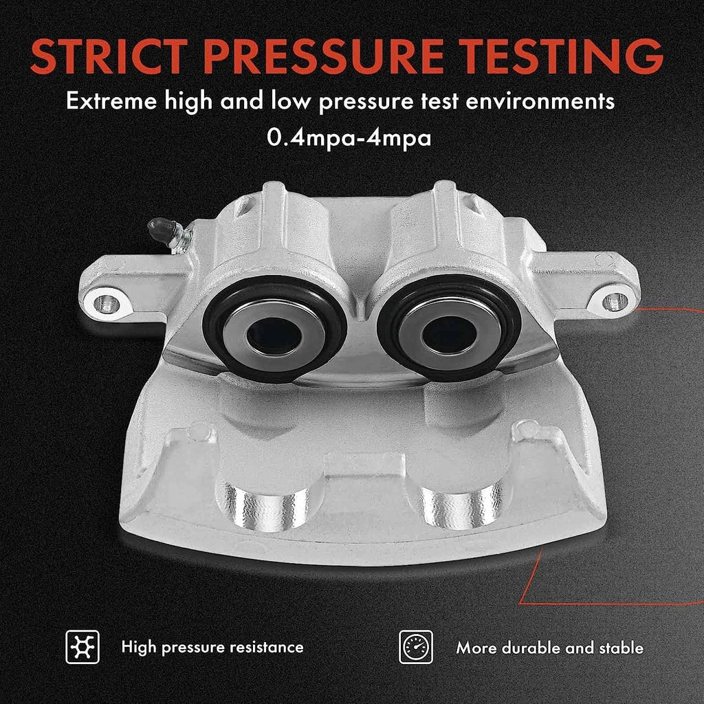 A-Premium Disc Brake Caliper Assembly Without Bracket Compatible with Select Dodge Models - M300/RM300 1973-1974, M350/R300 1974 - Front Left Driver Side - Exclusive Design